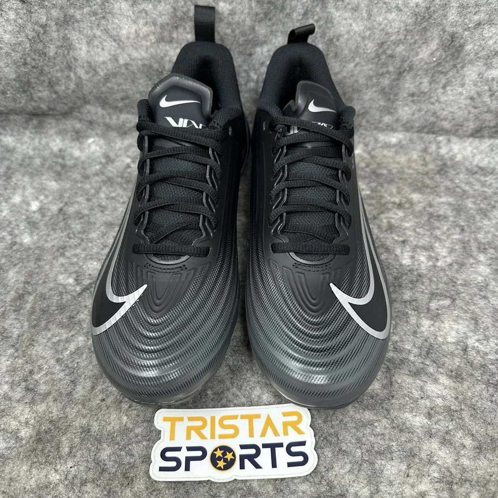 Nike Vapor Speed 3 Football Cleats Mens Size 7.5 Black Dark Grey FB3303-002